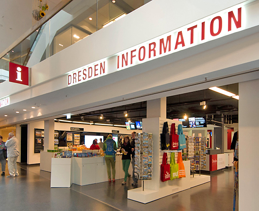 Dresden Information an der Frauenkirche